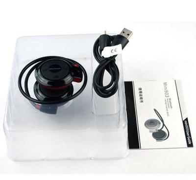 【头戴式蓝牙耳机工厂批发mini503 蓝牙4.0 可定制lo】价格_厂家_图片 -